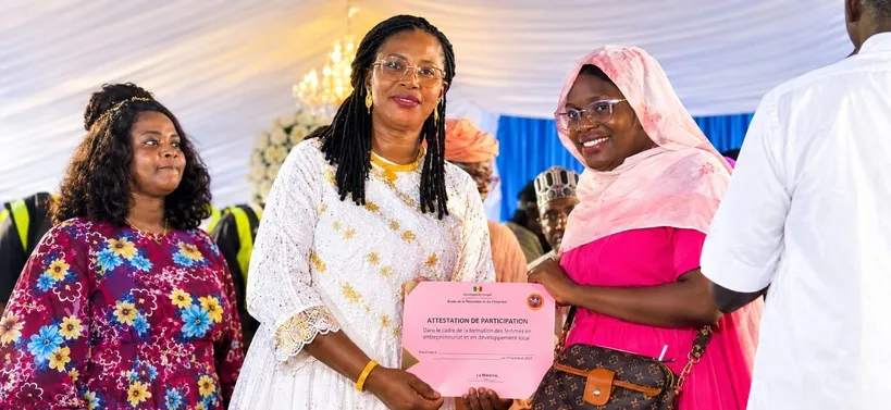 Fatou Kiné Diakhaté à Thiès : soutien santé et formation