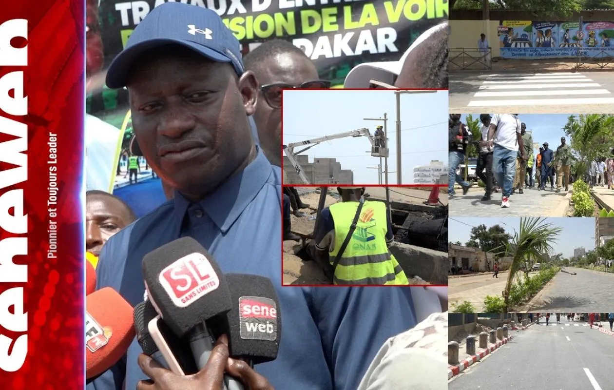 Chantiers de voirie à Dakar : le point d'Abass Fall en 2026